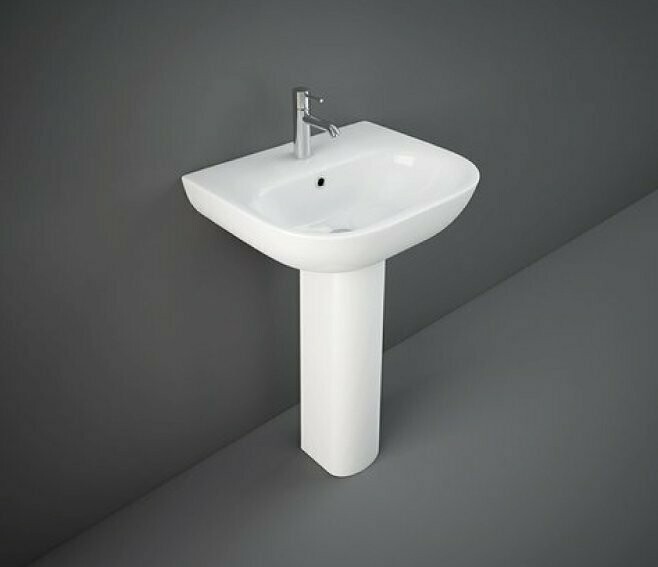 RAK CERAMICS - TONIQUE LAVABO 55 CM. BIANCO TQ0801AWHA