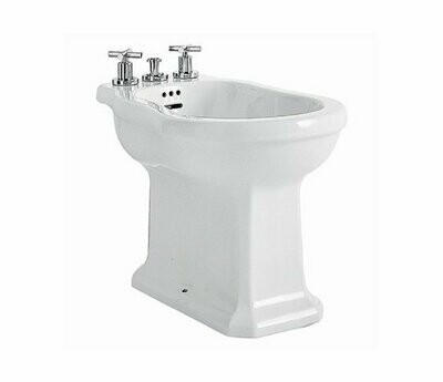 POZZI GINORI - MONTEBIANCO BIDET MONOFORO A PAVIMENTO BIANCO 07251000