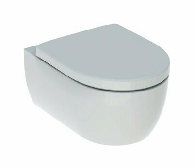 GEBERIT - ICON VASO WC SOSPESO A CACCIATA CON SEDILE SCARICO A PARETE BIANCO 500.813.00.1