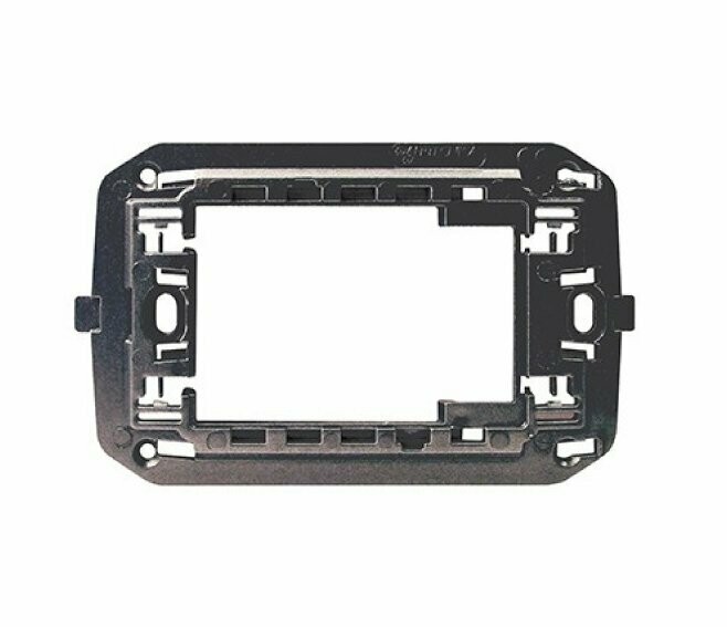 AERTECNICA - SUPPORTO ADATTATORE PER PLACCA GEWISS CHORUS GRIGIO SCURO NA692