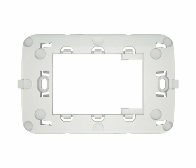 AERTECNICA - SUPPORTO ADATTATORE PER PLACCA VIMAR PLANA / EIKON BIANCO NA693