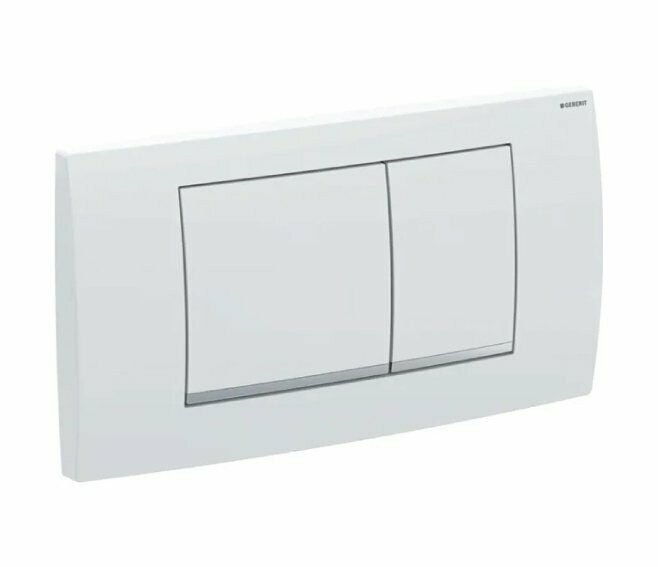 GEBERIT - TWINLINE 30 PLACCA 2 PULSANTI BIANCA 115.899.KJ.1
