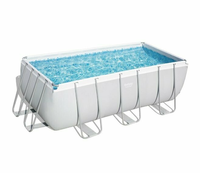 BESTWAY - PISCINA POWER STEEL RETTANGOLARE CM. 412x201x122 56456