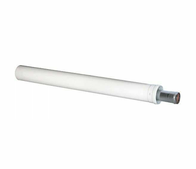 ARISTON - PROLUNGA COASSIALE DN. 60/100 MF L 500 MM. CON MOLLA DI CENTRAGGIO 3318006