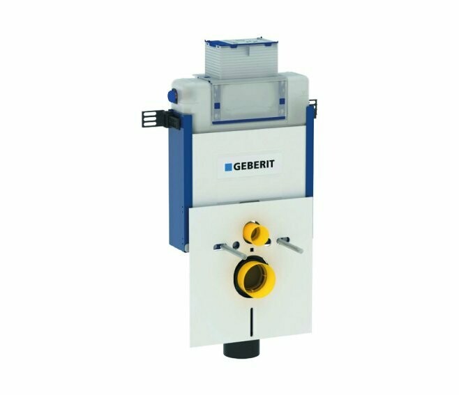GEBERIT - COMBIFIX 90 MODULO PER WC SOSPESO CON CASSETTA RISCIACQUO INCASSO OMEGA 12 110.000.00.1