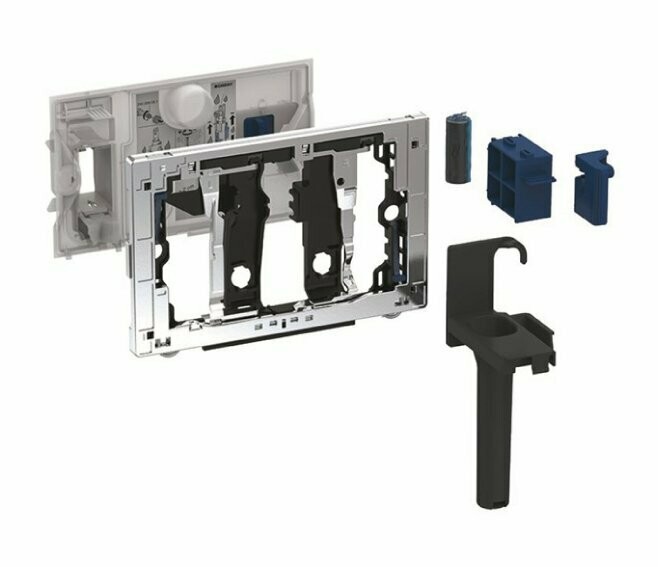 GEBERIT - DUOFRESH SISTEMA IGIENIZZANTE PER CASSETTE SIGMA 8 CM. CROMO LUCIDO 115.063.21.1