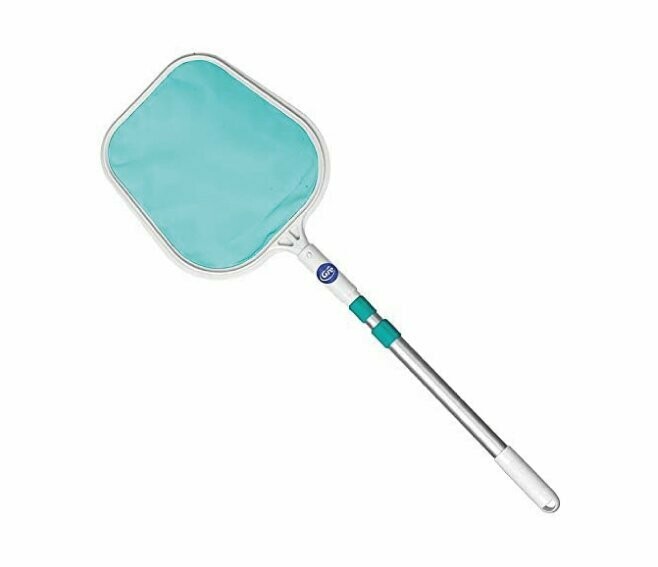 GRE -  RACCOGLITORE DI SUPERFICIE PISCINA CON MANICO TELESCOPICO 40031