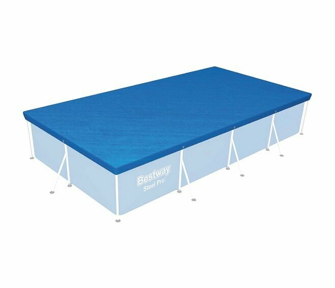 BESTWAY - TELO COPRIPISCINA STEEL PRO FRAME RETTANGOLARE 410 X 226 CM. 58107