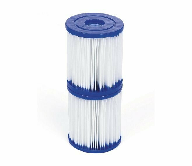 BESTWAY - FLOWCLEAR FILTRO PER POMPA PISCINA A CARTUCCIA TIPO I CONFEZIONE 2 PEZZI 58093 BESTWAY - FLOWCLEAR FILTRO PER POMPA PISCINA A CARTUCCIA TIPO I CONFEZIONE 2 PEZZI 58093