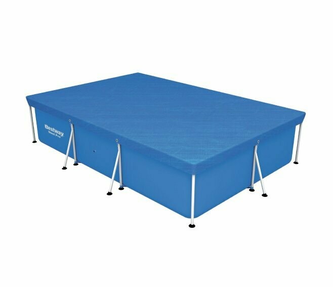 BESTWAY - TELO COPRIPISCINA STEEL PRO FRAME RETTANGOLARE 300 X 201 CM. 58106