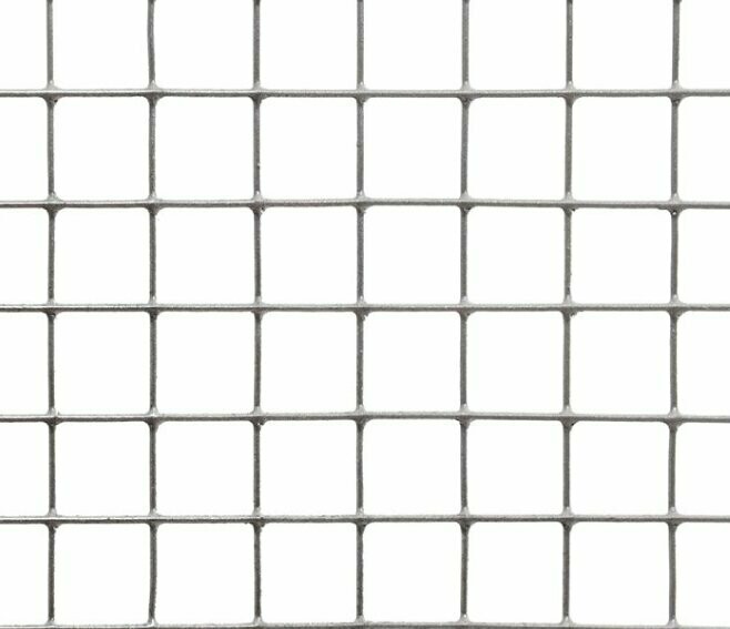 VERDELOOK - MULTIZINC RETE IN FILO DI FERRO ZINCATO ELETTROSALDATO PER GABBIE E RECINZIONI 0,5 X 5 M.