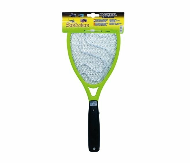 SANDOKAN - RACCHETTA ELETTRONICA SQUASH ANTI INSETTI 7073