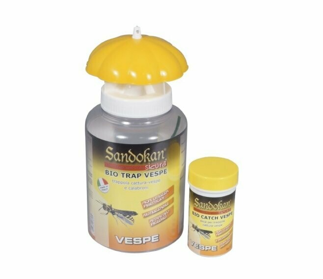 SANDOKAN - BIO-TRAP TRAPPOLA ECOLOGICA PER VESPE E CALABRONI 7648
