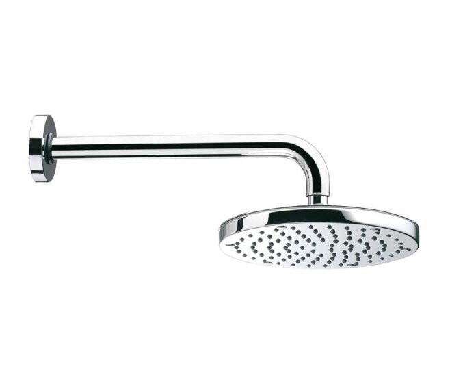 BOSSINI - OKI SOFFIONE DOCCIA A PARETE DN. 25 CM. CROMATO CON BRACCIO 30 CM. H71410