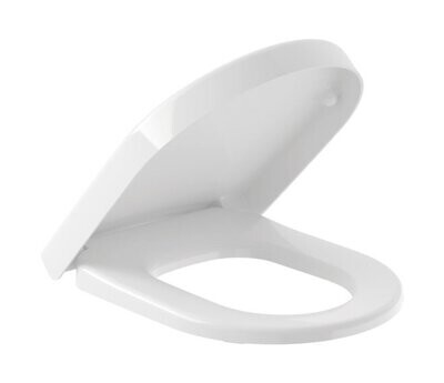 VILLEROY & BOCH - SUBWAY SEDILE PER WC QUICK RELEASE BIANCO CON CERNIERE INOX 9M55Q101