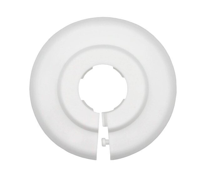 TIRINNANZI - ROSETTA APRIBILE BIANCA PER TUBI DA DN. 14 MM. PACK 10 PEZZI 434400PB14