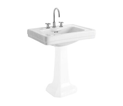 POZZI GINORI - MONTEBIANCO LAVABO A TRE FORI 64 CM. IN CERAMICA BIANCO 07021000