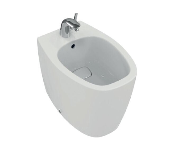IDEAL STANDARD - DEA BIDET A TERRA FILO PARETE BIANCO T509901