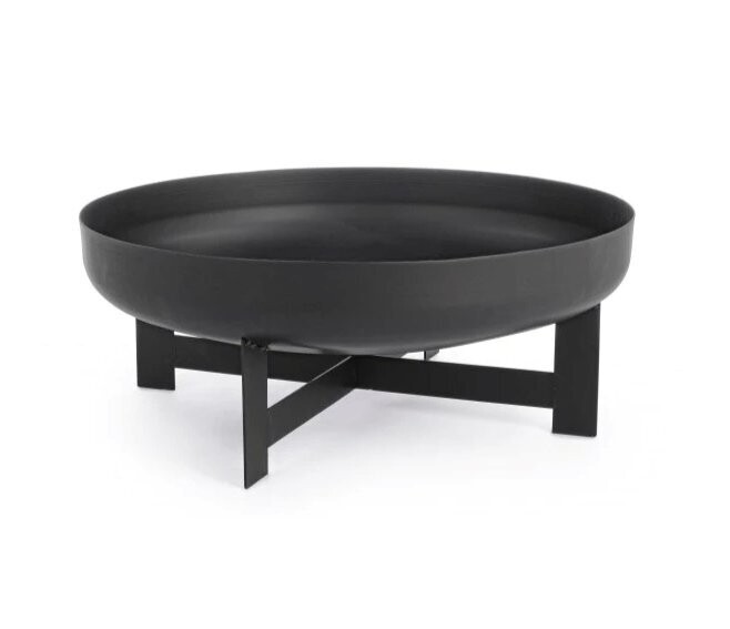 BIZZOTTO - EFESTO BRACIERE BBQ DA GIARDINO IN ACCIAIO VERNIVIATO D. 70 CM.