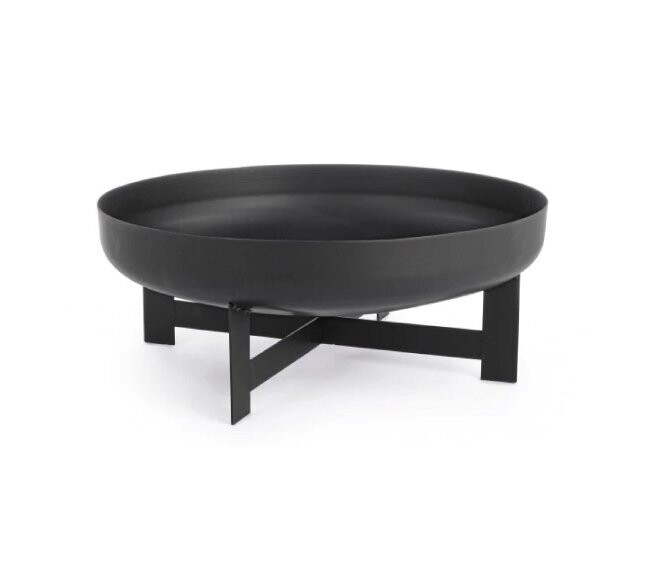BIZZOTTO - EFESTO BRACIERE BBQ DA GIARDINO IN ACCIAIO VERNIVIATO D. 60 CM.