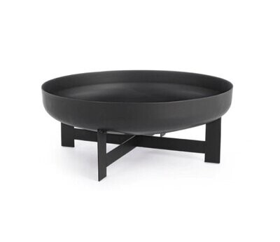 BIZZOTTO - EFESTO BRACIERE BBQ DA GIARDINO IN ACCIAIO VERNIVIATO D. 60 CM.