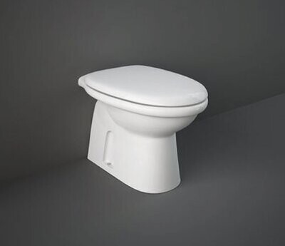 RAK CERAMICS - KARLA VASO WC A TERRA FILO MURO CON SCARICO A PARETE KAWC00004