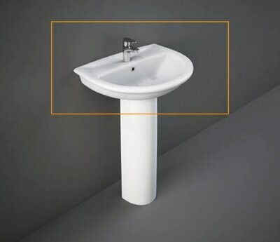 RAK CERAMICS - KARLA LAVABO 50 CM. BIANCO KAWB00001