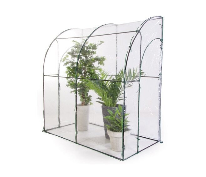 VERDELOOK - SERRA A PARETE A 2 PORTE CON TELO TRASPARENTE IN PVC, 200X100X210 CM, PER PROTEZIONE PIANTE, GIARDINAGGIO, RESISTENTE, APERTURA CON CERNIERA, SERRA DA TERRAZZO VERDELOOK - SERRA A PARETE A 2 PORTE CON TELO TRASPARENTE IN PVC, 200X100X210 CM, PER PROTEZIONE PIANTE, GIARDINAGGIO, RESISTENTE, APERTURA CON CERNIERA, SERRA DA TERRAZZO