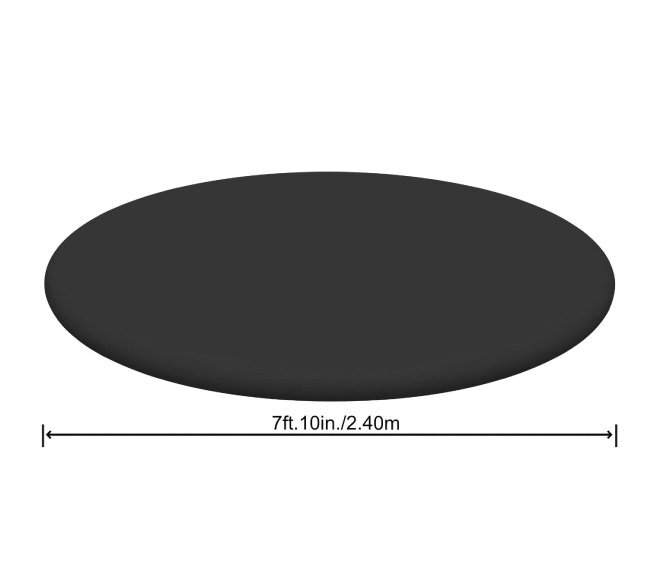 BESTWAY - FLOWCLEAR TELO DI COPERTURA PER PISCINA FAST SET FUORI TERRA ROTONDA 244 CM. 58032-3