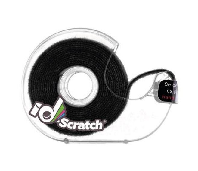 ​3P DESIGN - ID-SCRATCH NASTRO ADESIVO PRE-TAGLIATO NERO IN BOBINA DA 2,5 M IDS-DB-BOX-2