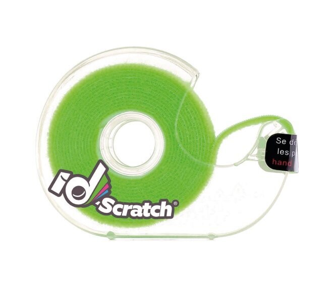 ​3P DESIGN - ID-SCRATCH NASTRO ADESIVO PRE-TAGLIATO VERDE FLUO IN BOBINA DA 2,5 M IDS-FG-BOX-2
