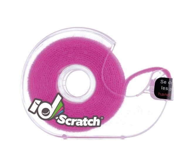 ​3P DESIGN - ID-SCRATCH NASTRO ADESIVO PRE-TAGLIATO ROSA FLUO IN BOBINA DA 2,5 M IDS-FP-BOX-2