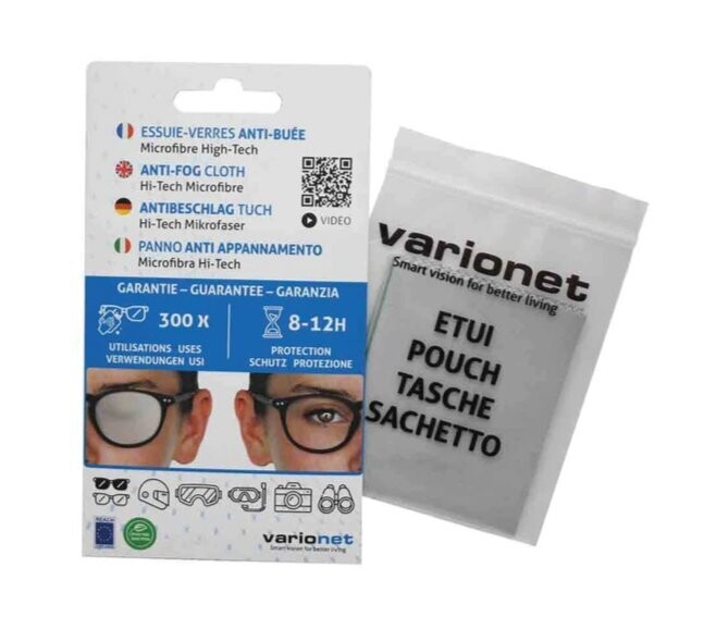 VARIONET - HIGH-TECH PANNO ANTI APPANNAMENTO IN MICROFIBRA 300 UTILIZZI DPGO.6X6X1.CO