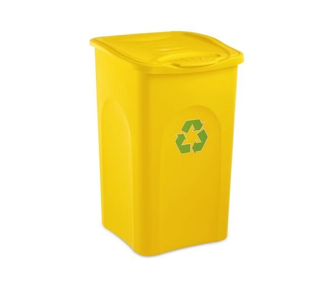 STEFANPLAST - BEGREEN PATTUMIERA 37X37X56 50 LT GIALLO 70600