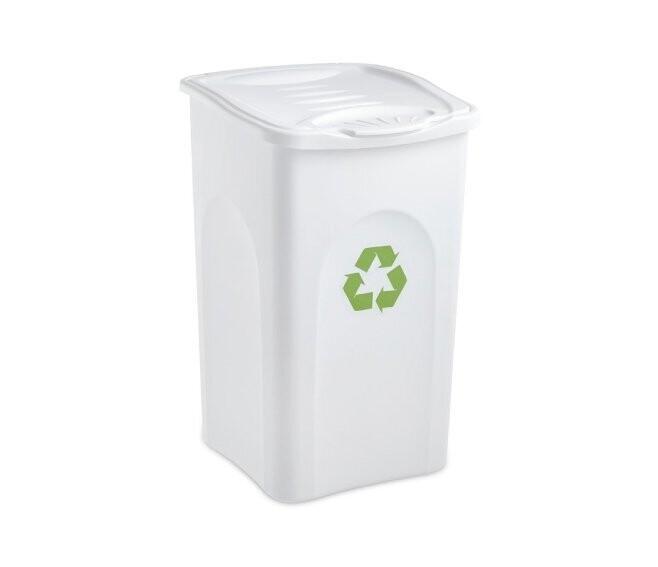 STEFANPLAST - BEGREEN PATTUMIERA 37X37X56 50 LT BIANCO 70601