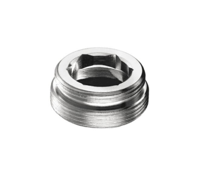 PIANA - RIDUZIONE MASCHIO M 24X1 / M 22X1 IN OTTONE CROMATO 0682
