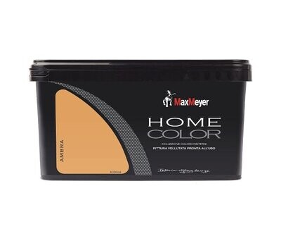 MAXMEYER - HOME COLOR PITTURA MURALE LAVABILE COLORATA AMBRA 2,5 LT.