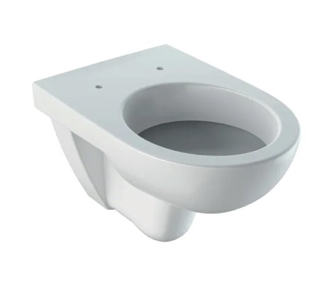 GEBERIT - SELNOVA VASO WC SOSPESO A CACCIATA IN VETROCHINA BIANCO 500.260.01.7