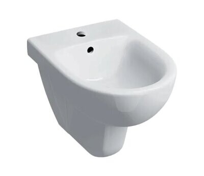 GEBERIT - SELNOVA BIDET MONOFORO SOSPESO IN VETROCHINA BIANCO 500.264.01.7