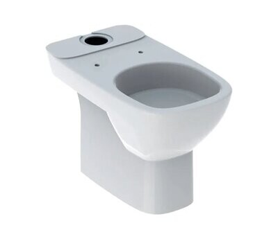 GEBERIT - FANTASIA VASO WC A PAVIMENTO PER CASSETTA DI RISCIACQUO MONOBLOCCO SCARICO ORIZZONTALE BIANCO 500.860.00.1