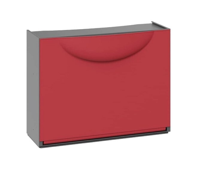 TERRY - HARMONY SCARPIERA MODULARE 51X19X39 CM. 3 PAIA ROSSO SAMBA 1 MODULO 1003097