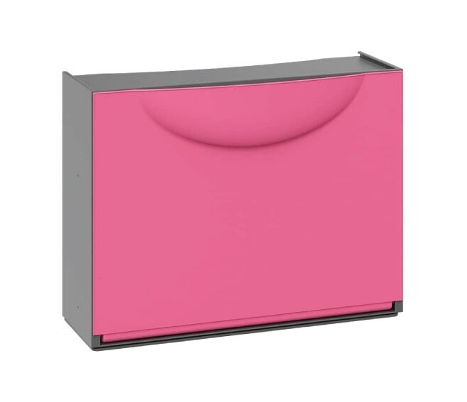 TERRY - HARMONY SCARPIERA MODULARE 51X19X39 CM. 3 PAIA ROSA HOT 1 MODULO 1003100