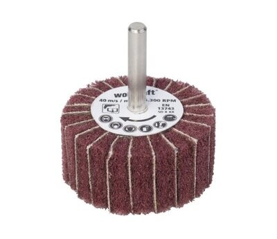 WOLFCRAFT - MOLA A LAMELLE Ø 50 X H.25 MM. GRANA 150 PER TRAPANO 2032000