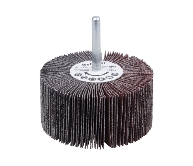WOLFCRAFT - MOLA A LAMELLE Ø 20 X H.20 MM. GRANA 120 PER TRAPANO 2037000