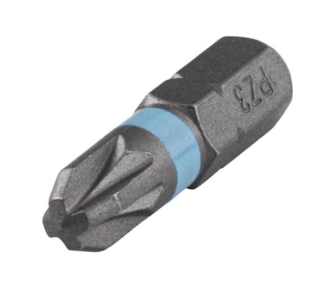 WOLFCRAFT - N.3 INSERTI SOLID A CROCE 25 MM. PER VITI CON IMPRONTA A CROCE POZIDRIV PZ 3 1335000
