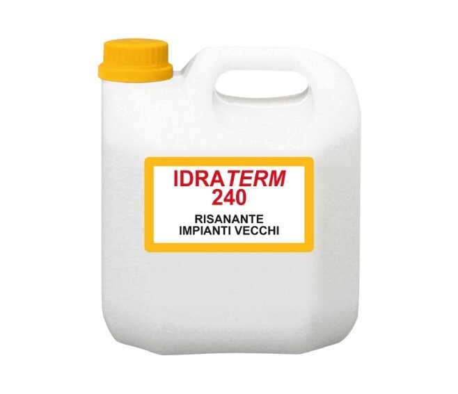 FORIDRA - IDRATERM 240 RISANANTE PER VECCHI IMPIANTI DI CLIMATIZZAZIONE CONFEZIONE 27 KG. I.240T27