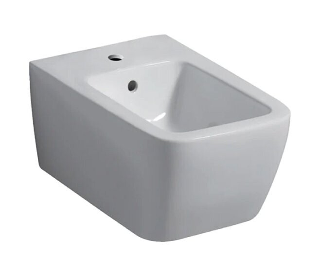 GEBERIT - ICON SQUARE BIDET SOSPESO MONOFORO CON FISSAGGIO NASCOSTO BIANCO 231910000