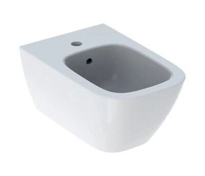GEBERIT - SMYLE SQUARE BIDET SOSPESO MONOFORO CON FISSAGGIO NASCOSTO BIANCO 500.209.01.1