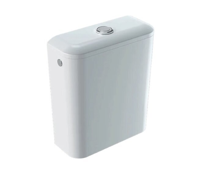 GEBERIT - ICON SQUARE CASSETTA DI RISCIACQUO ESTERNA MONOBLOCCO A DUE QUANTITA' BIANCO 228950000
