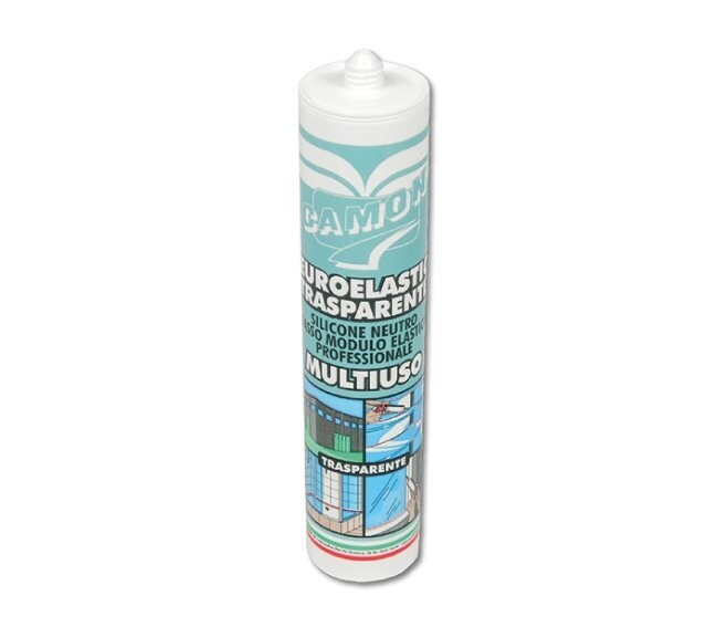 CAMON - EUROELASTIC TRASPARENTE SIGILLANTE SILICONICO NEUTRO MULTIUSO 310 ML. 120398
